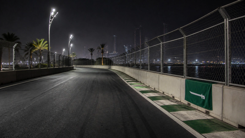 Jeddah Corniche Formula 1 pisti