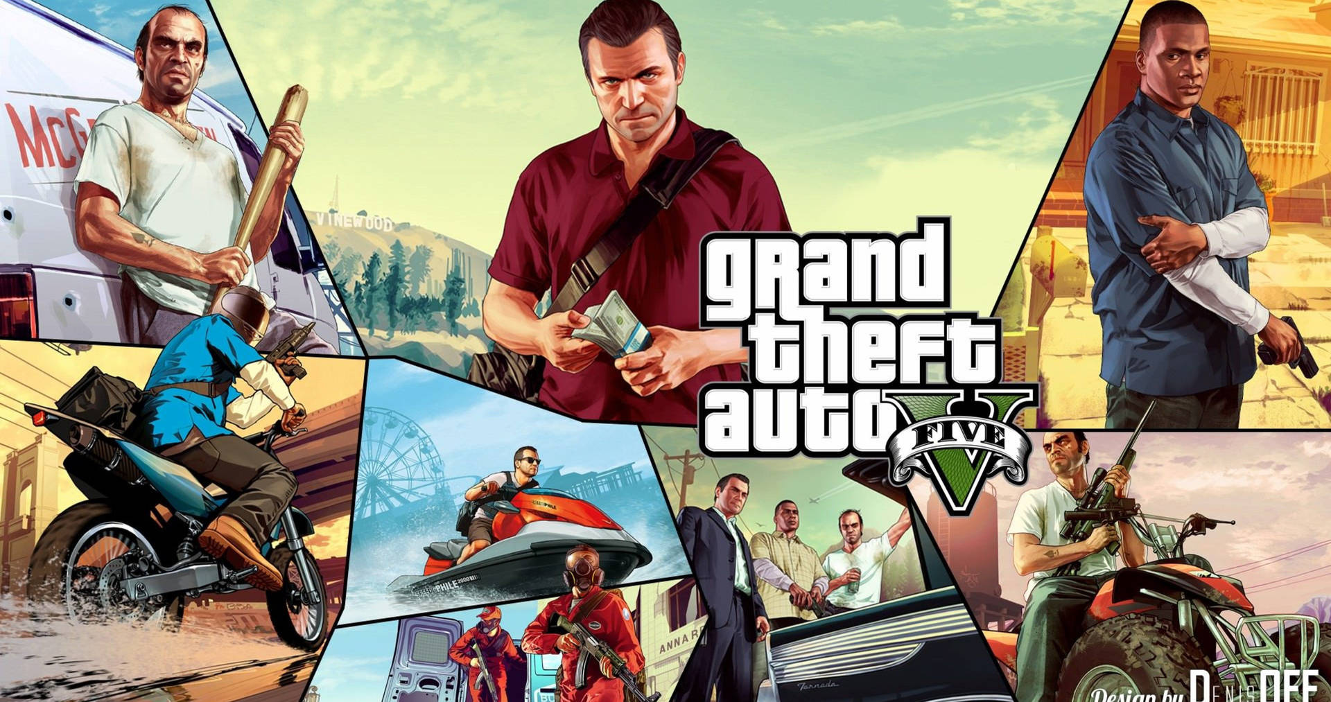 Grand Theft Auto V PS5 açık dünya oyunu, Antalya